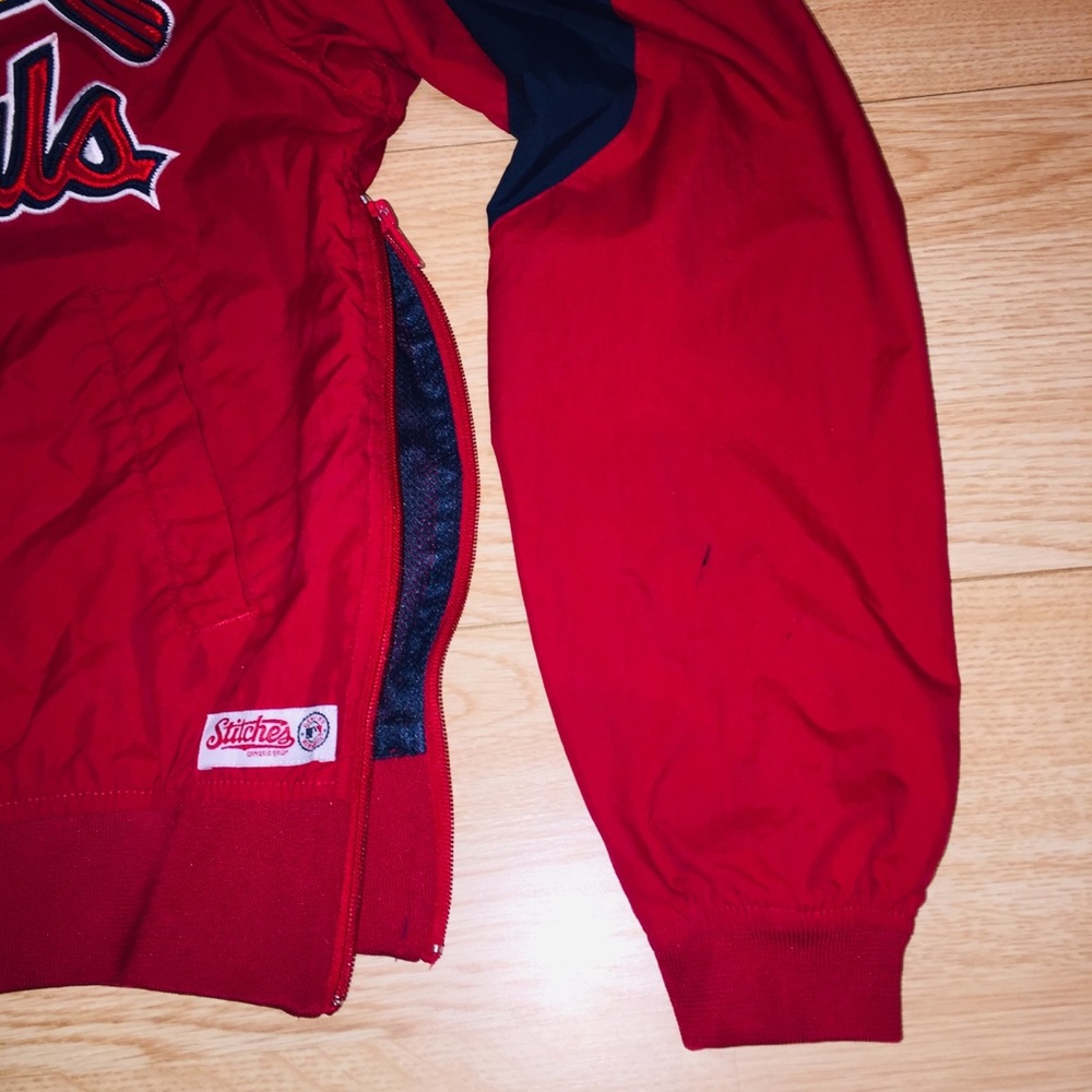 Genuine Stitches St. Louis Cardinals Track Jacket - Picture 6 of 7